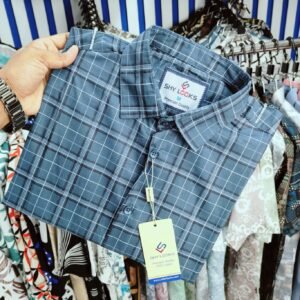 Pure Cotton full Sleeve Check Shirt for Men's