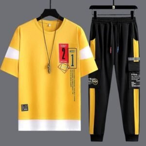 Product details of New Collection Combo Set T-Shirt & Full Pant For Man