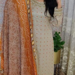 এম্ব্রয়ডারি থ্রি-পিস