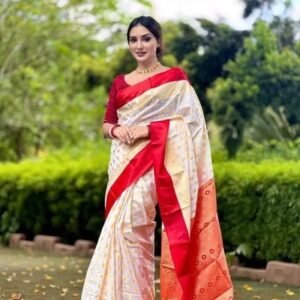 🥰প্রিমিয়াম মানের কাতান শাড়ি🥰