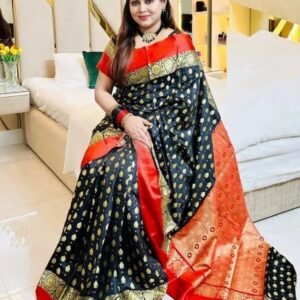 🥰প্রিমিয়াম মানের কাতান শাড়ি🥰