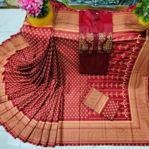 চান্দুরি সিল্ক নতুন শাড়ি