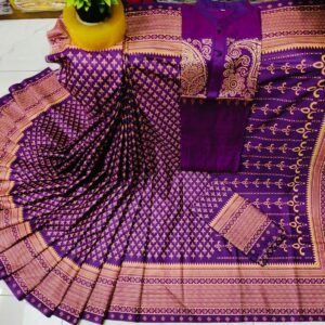 চান্দুরি সিল্ক নতুন শাড়ি