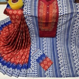 চান্দুরি সিল্ক নতুন শাড়ি(কাপল ড্রেস)