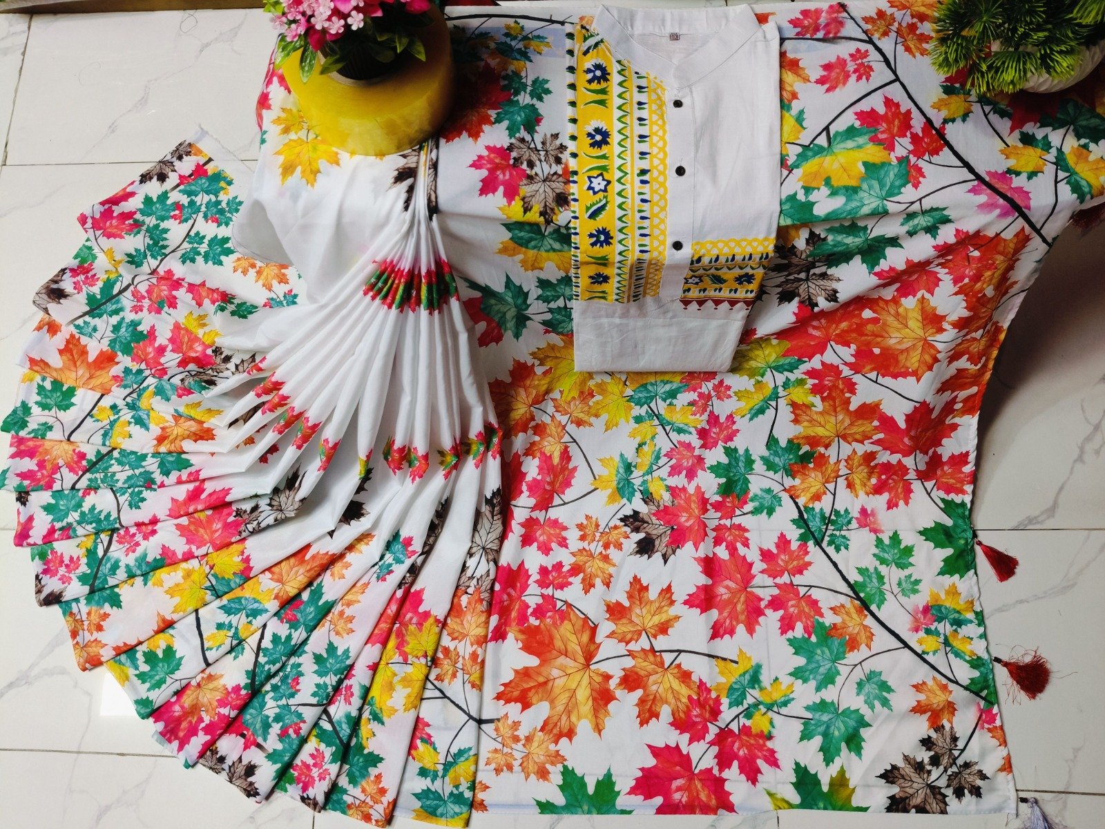 চান্দুরি সিল্ক নতুন শাড়ি(কাপল ড্রেস)