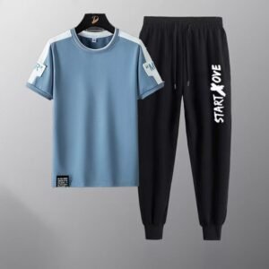 T-Shirt+Trouser Combo Set For Men