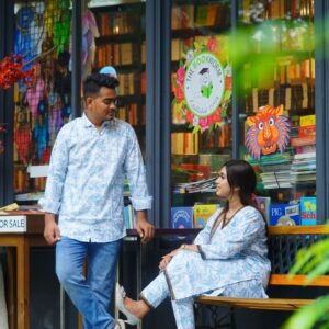 🥰২পিস এন্ড শার্ট কাপল ড্রেস🥰