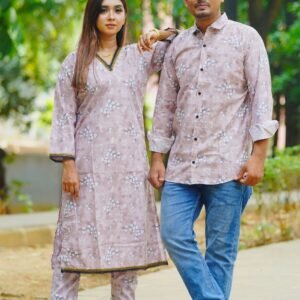 🥰২পিস এন্ড শার্ট কাপল ড্রেস🥰