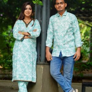 🥰২পিস এন্ড শার্ট কাপল ড্রেস🥰