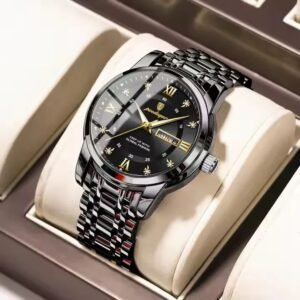 POEDAGAR 936 Fashion Luminous Quartz Watch For Men(সিটি লক)