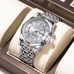 POEDAGAR 936 Fashion Luminous Quartz Watch For Men(সিটি লক)