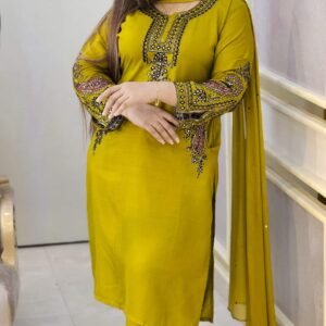 রেডি এমব্রয়ডারি থ্রি-পিস