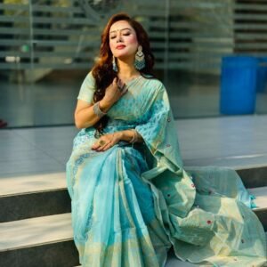 প্রিমিয়াম সেমি মসলিন শাড়ি