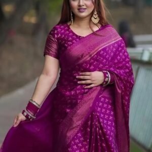 Japani Silk Sharee with Blouse Piece