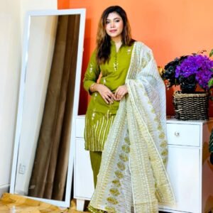 ❤️গরমের জন্য আরামদায়ক থ্রি পিস❤️