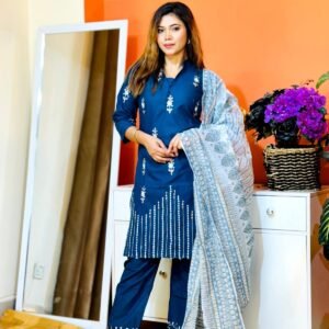 ❤️গরমের জন্য আরামদায়ক থ্রি পিস❤️