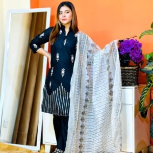 ❤️গরমের জন্য আরামদায়ক থ্রি পিস❤️