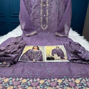 ❤️পার্টি ড্রেস থ্রি-পিস❤️