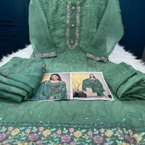 ❤️পার্টি ড্রেস থ্রি-পিস❤️