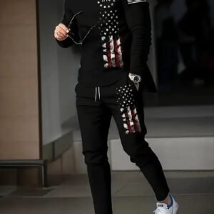 ফুল হাতা টিশার্ট এন্ড ট্রাউজার কম্বো সেট