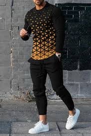 ফুল হাতা টিশার্ট এন্ড ট্রাউজার কম্বো সেট