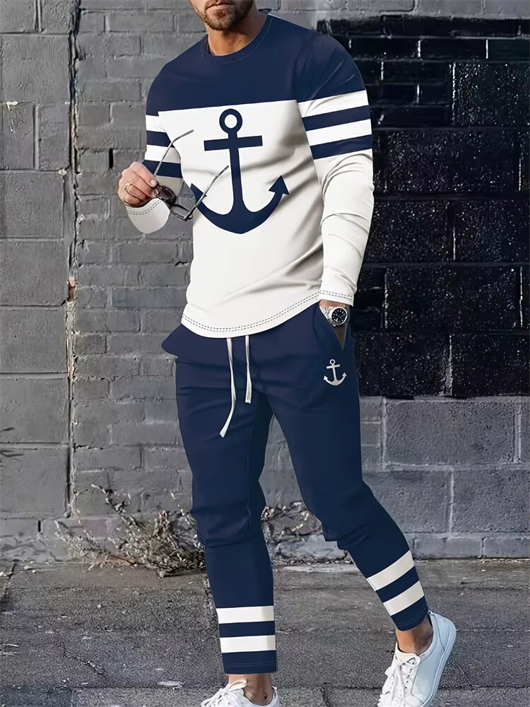 ফুল হাতা টিশার্ট এন্ড ট্রাউজার কম্বো সেট