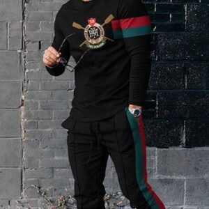 ফুল হাতা টিশার্ট এন্ড ট্রাউজার কম্বো সেট