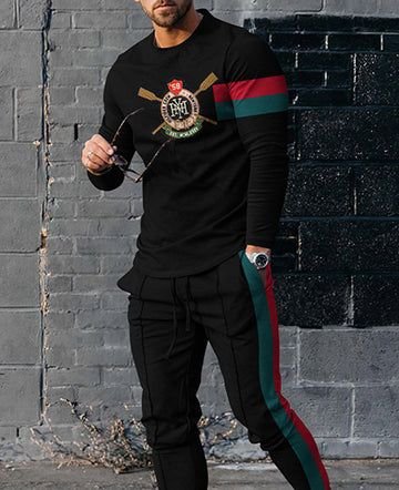 ফুল হাতা টিশার্ট এন্ড ট্রাউজার কম্বো সেট