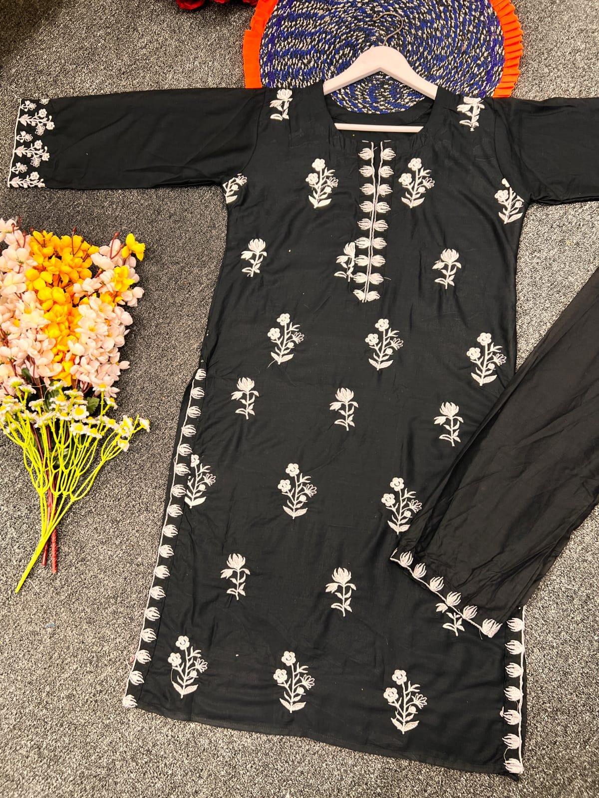 লেটেস্ট ডিজাইনের co-ords set(রেডি থ্রি পিস)