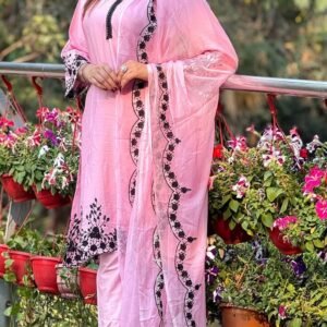 তাঁতাল কাটোওয়ার্ক এমব্রয়ডারি থ্রি পিস