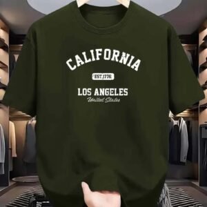 Drop Shoulder Tshirt with DTF Print