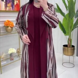 ❤️ডিজিটাল প্রিন্ট কটি বোরকা❤️(শুধু বোরকা)