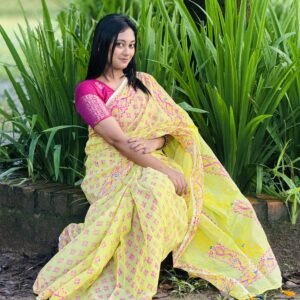 প্রিমিয়াম সেমি মসলিন শাড়ি