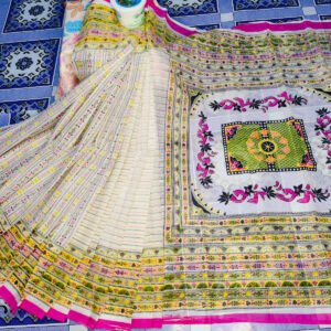 প্রিমিয়াম হাফসিল্ক শাড়ি