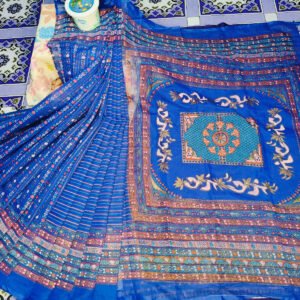 প্রিমিয়াম হাফসিল্ক শাড়ি