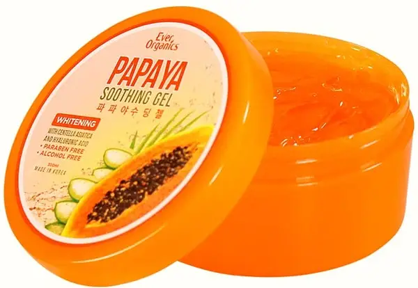 EVER ORGANICS PAPAYA SOOTHING GEL
