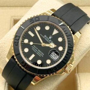 Foreign Trade Platinum Yacht Golden Yacht Mingshi Business Men's Mechanical Watch C Factory N Factory Luminous Calendar Rubber Watch Strap