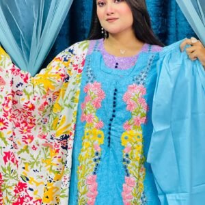 কটন থ্রি-পিস