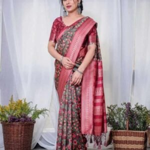 চান্দুরি সিল্ক শাড়ী