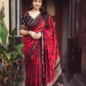 চান্দুরি সিল্ক শাড়ী