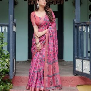 চান্দুরি সিল্ক শাড়ী