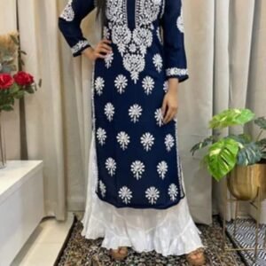 ইন্ডিয়ান আরি সুতার কাজ করা রেডিমেড টু পিস