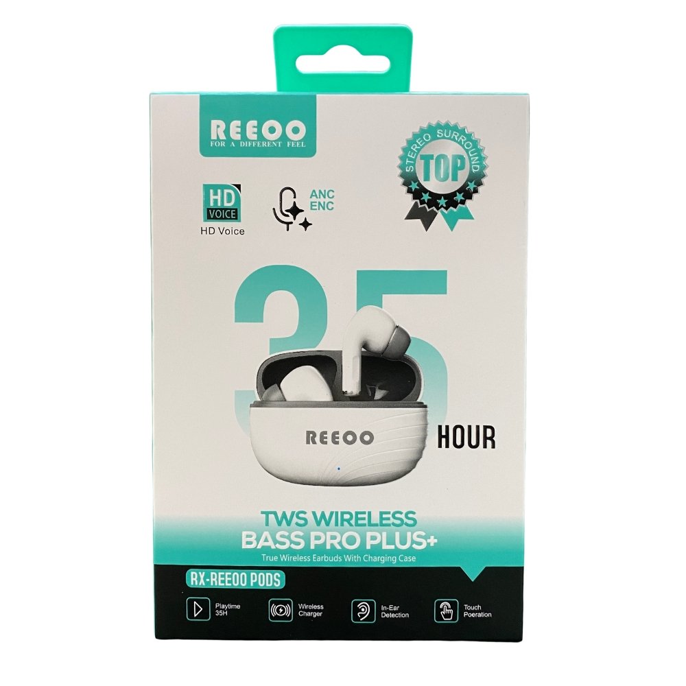 Reeoo TWS Wireless Bass PRO Plus+ RX Reeoo-Pods