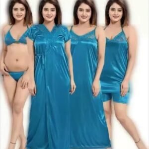 ❤️Style 6 Part Nighty Dress For Ladies❤️