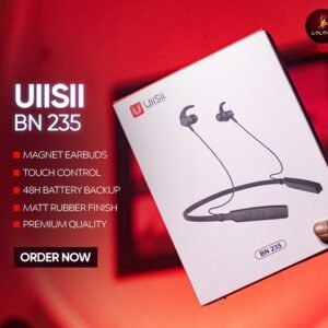 NECK BAND bluetooth Earphone BN - 235 ( Black)