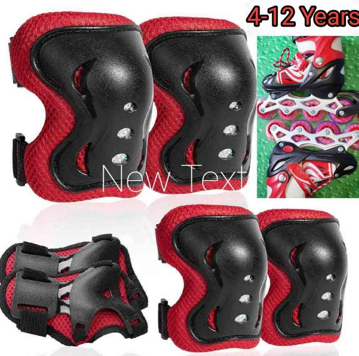 Skating shoe with safety guard for boys