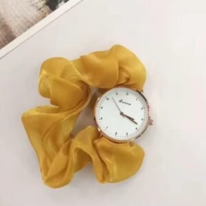 Women"s cloth belt fashion bracelet watch