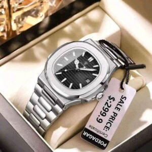Poedagar 613 Luxury Stainless Steel Strap Watch
