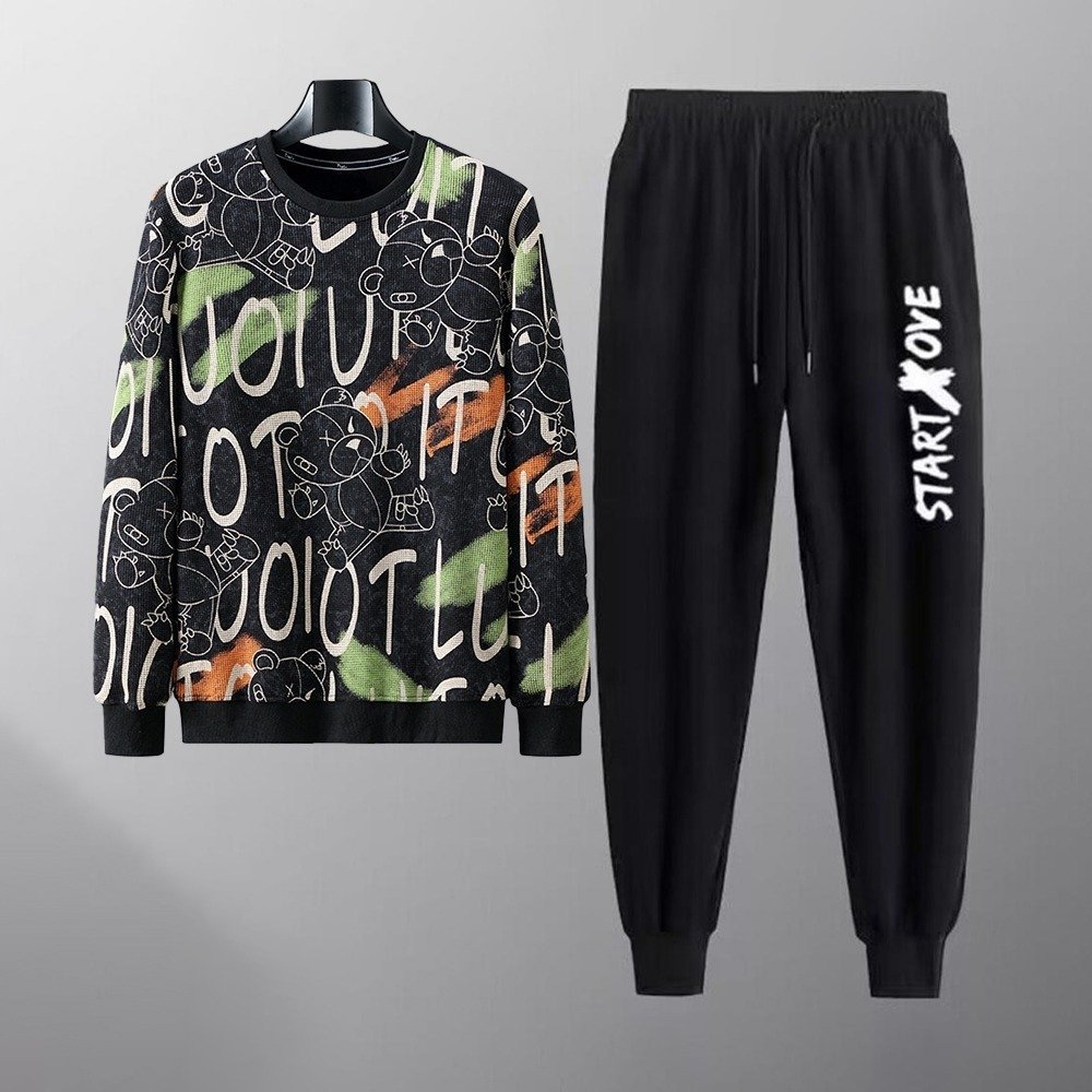 Sublimation Printed T-Shirt and Trouser Combo