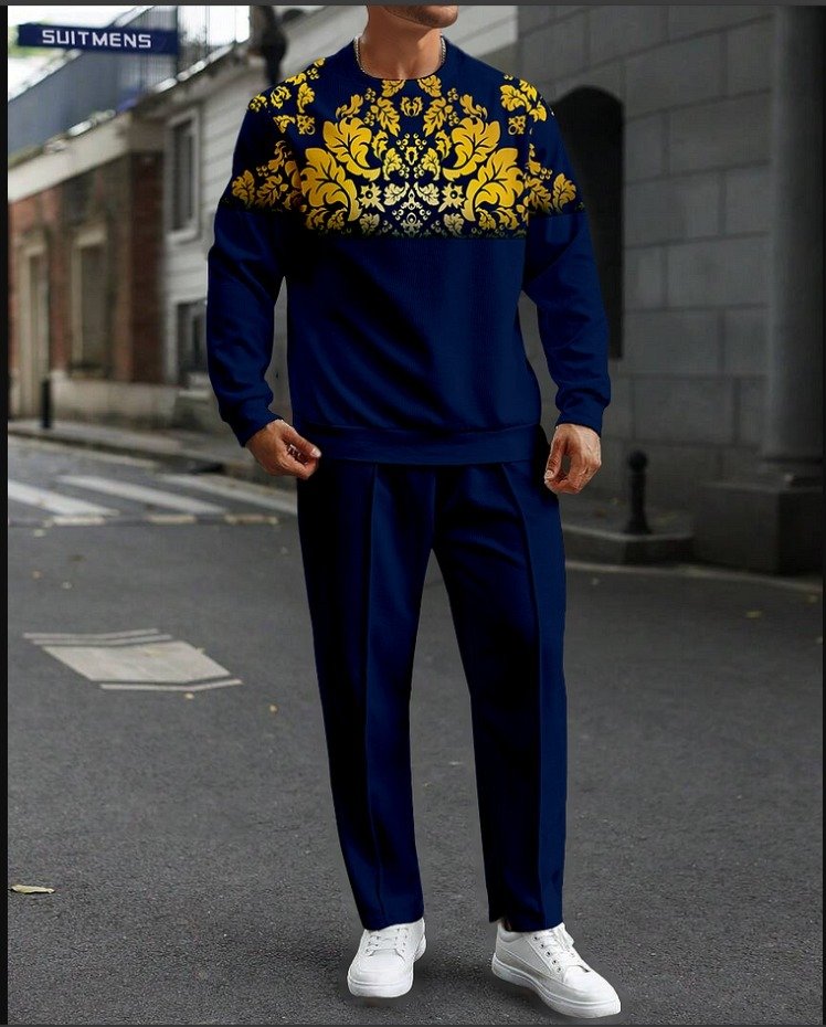 ফুল হাতা গেঞ্জি এবং ট্রাউজার সেট